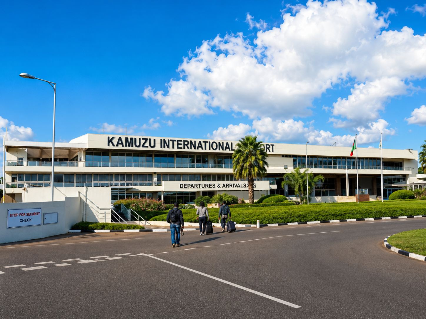 Kamuzu International Airport in Lilongwe, Malawi